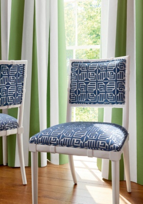 Thibaut Labyrinth Velvet in Spa Blue